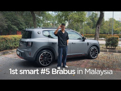 smart #5 Brabus: Officially the first one in Malaysia!