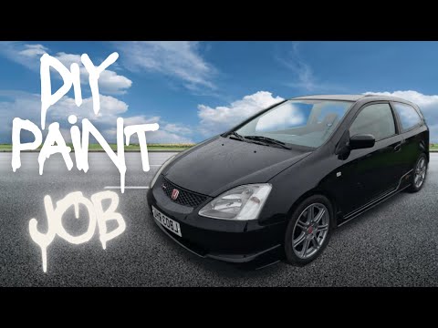 PAINTING MY CAR ON THE DRIVEWAY **AMAZING RESULTS**