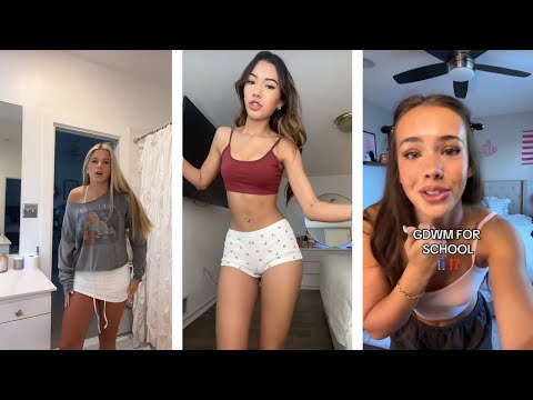 GET DRESSED WITH ME FOR SCHOOL ✨ | GDWM School TikTok Compilation