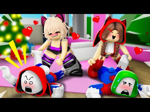 The BAT GIRLS Trapped SPIDERMAN JJ and Mikey?! 💖 - Maizen Roblox