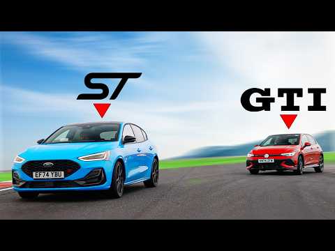 Hot Hatch Showdown: Ford Focus ST vs VW Golf GTI Clubsport
