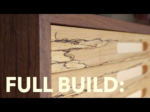 Spalted Maple Tool Chest: Full Build