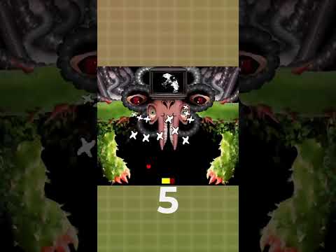 INSANE Undertale Detail in the omega Flowey fight!