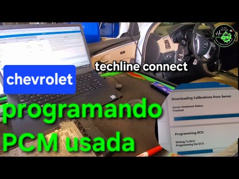 chevy traverse PROGRAMACION DE PCM USADA usando techline connect de agencia