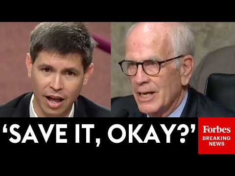 Peter Welch Snaps At Trump Judicial Nominee While Grilling Him About Past Election Results