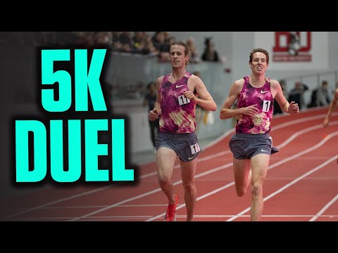 Cole Hocker And Cooper Teare BATTLE For 5k World Standard At BU Terrier DMR Challenge 2025