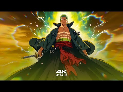 Roronoa Zoro 4K Live Wallpaper ⚔️ | One Piece Screensaver Ultra HD