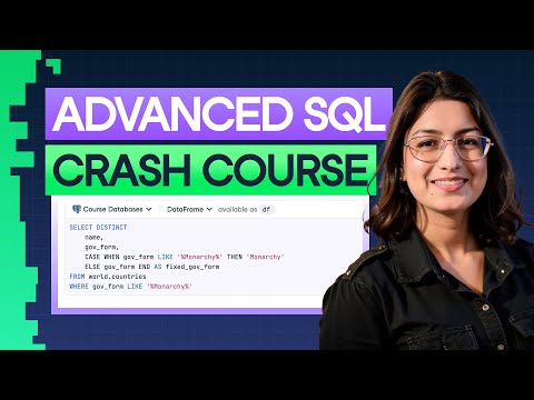 Advanced SQL Full Course | Master Joins, Window Functions, Subqueries, CTEs in SQL