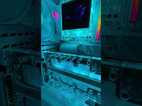 Asus Rog Hyperion white Rig coming soon #gaming #asusrog #pcbuild #gamingcomputer #argbcooler #pc