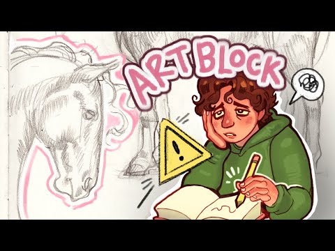 how to prevent and get over art block! ✿ draw with me