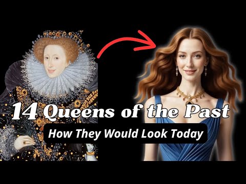 14 Powerful Queens of History Reimagined Today — Then vs Now