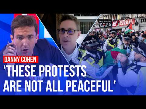'The fact it went ahead was disgusting': Danny Cohen on pro-Palestine protests
