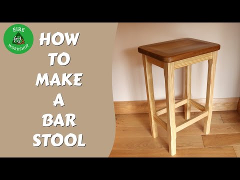 How to Make a Mortise and Tenon Shop Stool