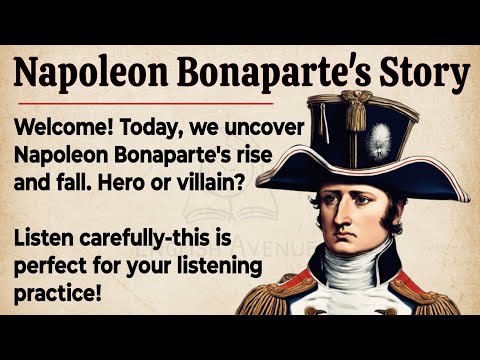 Napoleon Bonaparte's Story || Learn English Through Story🔥 Level 2 || English Listening Practice ✅