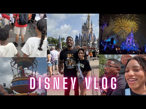 DISNEY WORLD VLOG ✨| Magic Kingdom, Hubby's first time, Family vacation