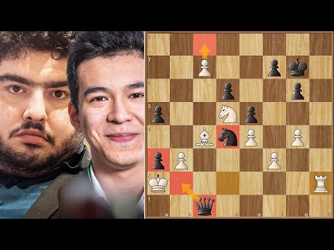 Nodirbek Overtakes The World Champion!! || Nodirbek vs Parham || Prague Chess Festival (2024)