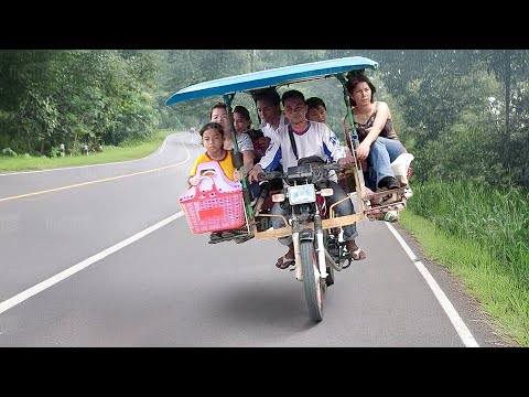A Day in Life of Filipino Multi Seater Coaster Rider