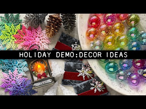 Tim Holtz Holiday Demo: Decor Ideas
