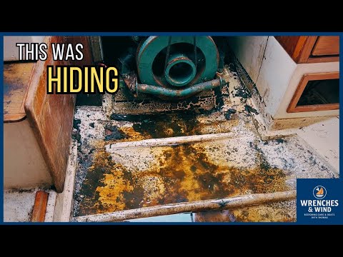 This was hiding under the floor | 1974 Norlin 34 Refit Ep 04