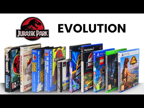 Unboxing Jurassic Park Games (1993-2025)
