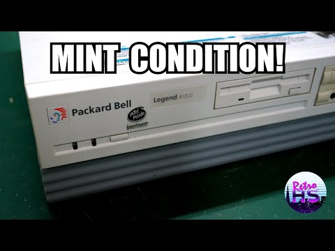Discovering a Time Machine: Mint Packard Bell PC from 1995!