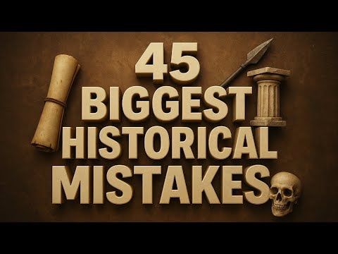 45 Biggest Mistakes That Accidentally Changed History Forever