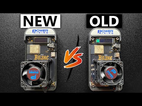 New Bitaxe Gamma vs. Old Bitaxe Gamma
