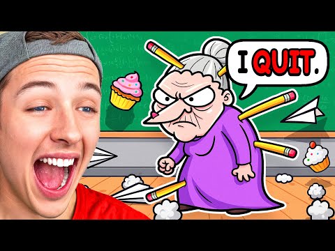 I Pranked My Teacher Until She QUIT!
