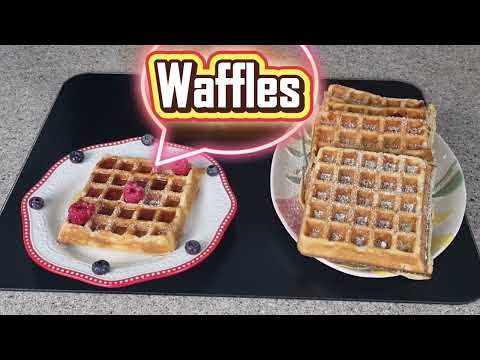 How To Make Yummy Waffles At Home So Easy!