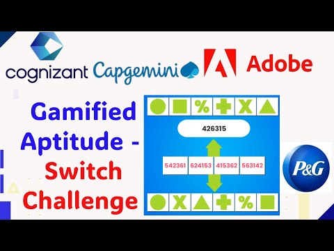 Gamified Aptitude - Switch Challenge