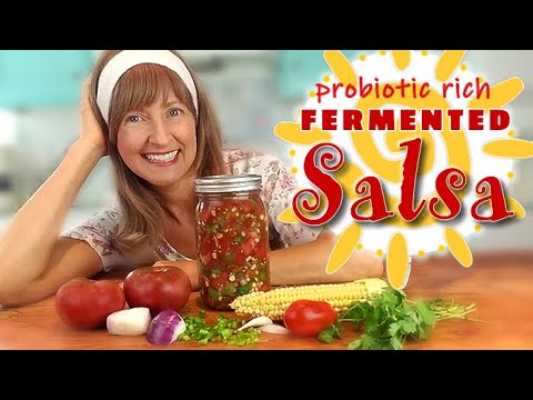 LACTO FERMENTED SALSA  | Pico De Gallo Salsa Recipe |  Easy-Simple-Delicious!
