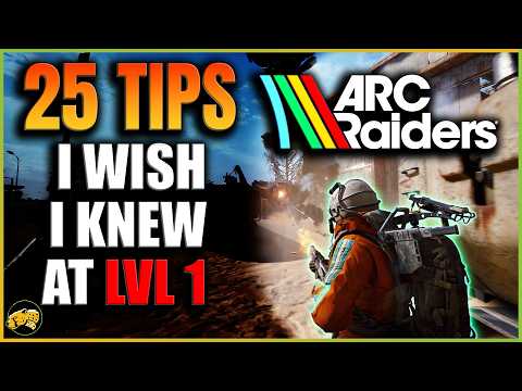 Arc Raiders - Beginnger's Guide - Skill Tree Advice, Gameplay Tips, Early Loadouts