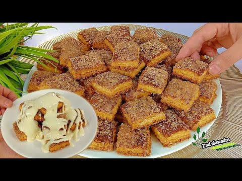 حصري❗بسكوت السينابون بطريقه عبقريه بدون مضرب او خلاط❗كعك بطريقه سهله وبسيطه❗وصفه بسكوت دايب و مقرمش