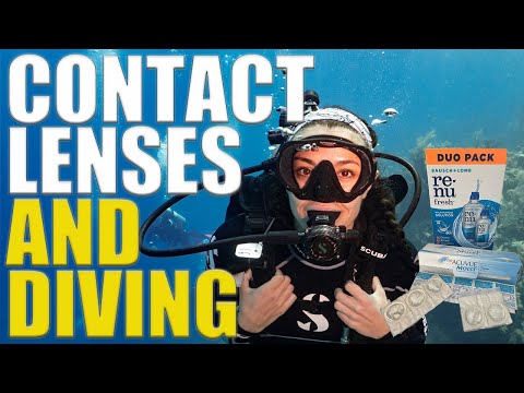 Can You Wear Contact Lenses Scuba Diving?