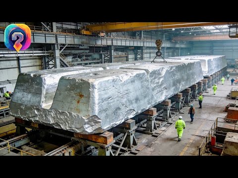Wie Gestein in einer Fabrik zu flüssigem Metall wird! Einzigartige Aufnahmen aus  Produktionsprozess