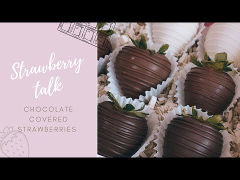 STRAWBERRY TALK, 101 CHOCOLATE COVERED STRAWBERRIES, TIPS FOR CHOCOLATE COVERED STRAWBERRIES