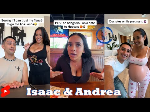 *1 HOUR* Funny Andrea Lopez Shorts 2025 | Enjoy Isaac & Andrea TikTok 2025 #part2