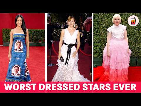 TOP WORST DRESSED On The Emmy Red Carpets 🥤 Rumour Juice