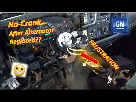 Chevy Can't CRANK...After Alternator Replaced?? ('04 Silverado V8)