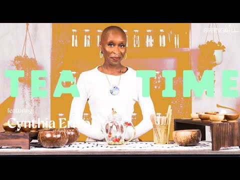 Cynthia Erivo Creates Her Own Custom Tea Blend | Tea Time