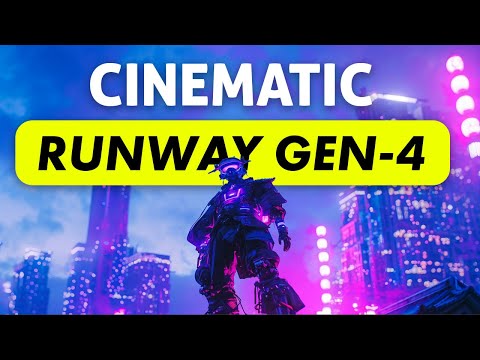 Create Cinematic Ai Videos with Runway Gen-4 (FULL COURSE)