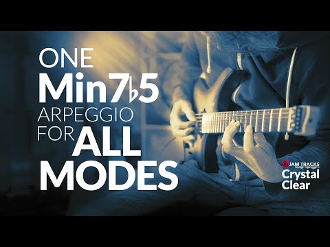 ALL MODES with ONE Arpeggio? - Half Diminished Power!