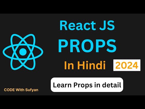 #11 Props in React JS in Hindi | What is Props in React JS | React JS Props #2024 #react