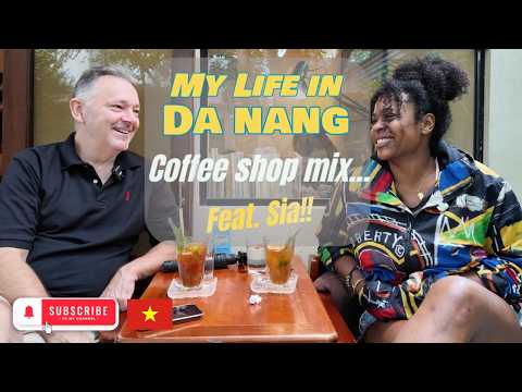 Da Nang Walking Tour: $1.70 coffee places around my condo  [The Sea Breeze Condotel, Da Nang]