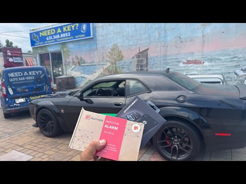 2022 Dodge Challenger  IGLA Pincode with Anti-carjacking option. Compustar T13 security upgrade 👍👍