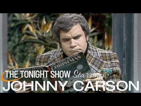 Rich Little Reads the Christmas Classic – “The Night Before Watergate” | Carson Tonight Show
