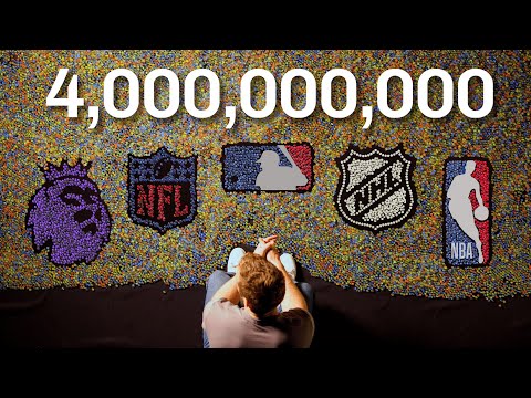 The Odds of Going Pro - Using 40,000 Marbles