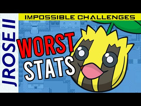 Is it Possible to Beat Pokemon Emerald with Just a Sunkern?