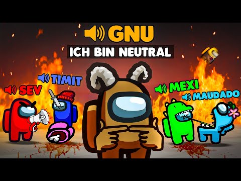 Acht verrückte YouTuber spielen Among Us mit Mods!
