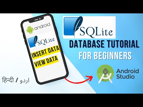 Learn SQLite Database on Android in Hindi -Step-By-Step Tutorial | How to Insert-View data in SQLite